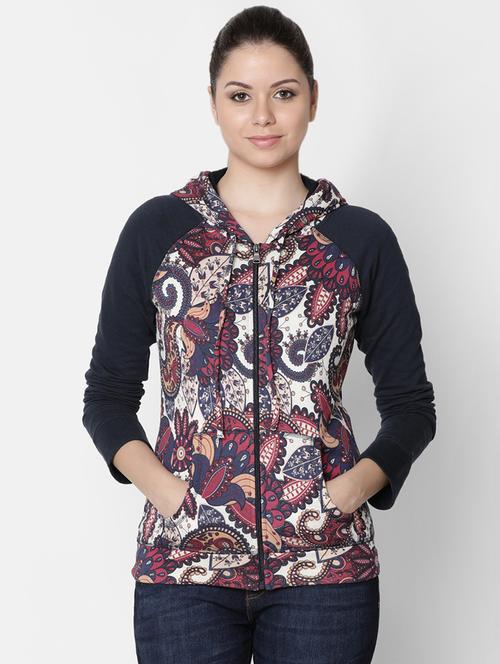 raglan sleeved paisley jacket - 16658051 - Very Small Image - 1