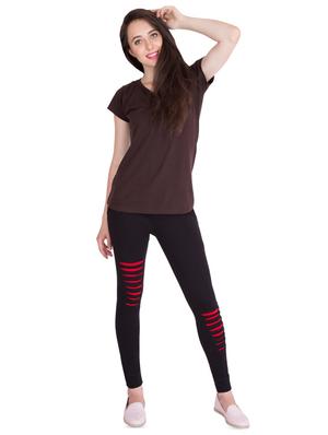 drawstring waist solid track pant - 16658545 - Standard Image - 4