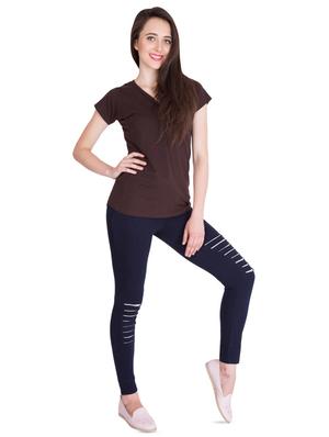 drawstring waist solid track pant - 16658546 - Standard Image - 4