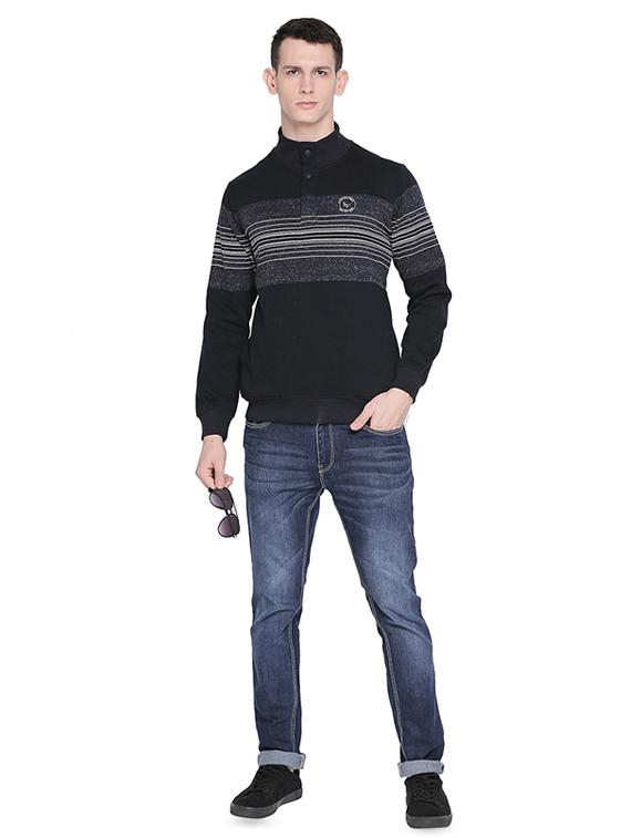 blue striped sweatshirt - 16659404 - Zoom Image - 4