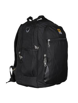 black polyester backpack - 16660138 - Standard Image - 4
