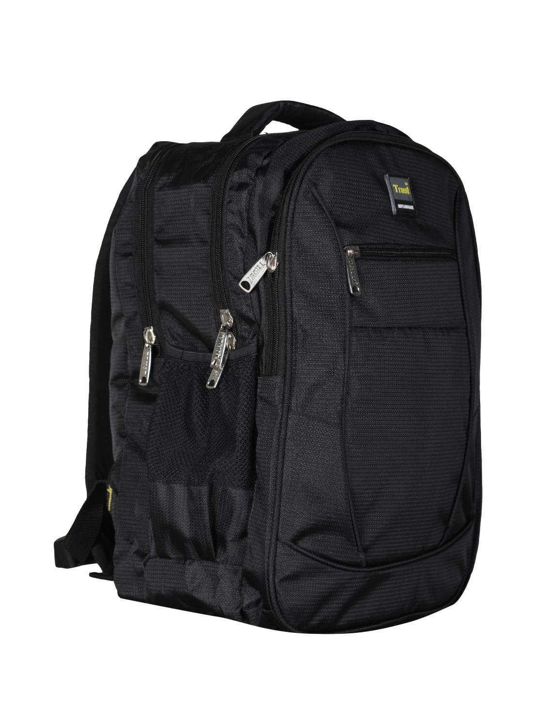 black polyester backpack - 16660142 - Zoom Image - 4