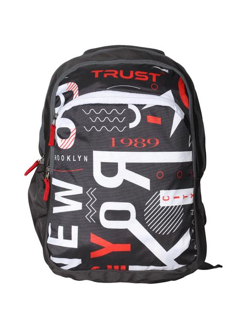 grey polyester backpack - 16660158 - Standard Image - 1