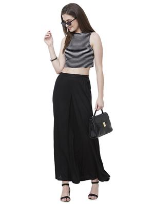 solid flared skirt - 16660297 - Standard Image - 4