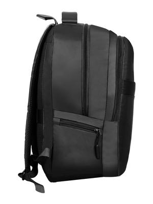 black cotton polyester blend backpack - 16661749 - Standard Image - 4