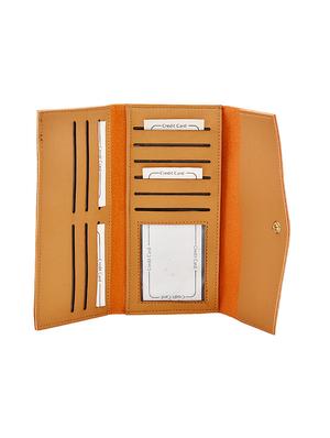 brown leatherette (pu) wallet - 16661878 - Standard Image - 4