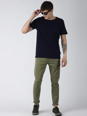 green plain denim jeans - 16662257 - Standard Image - 4