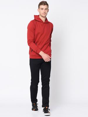 red solid sweatshirt - 16662754 - Standard Image - 4