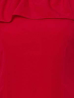 round neck flared sheath dress - 16663074 - Standard Image - 4