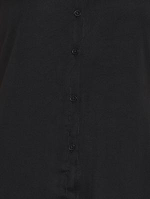 shirt collar button up a-line dress - 16663169 - Standard Image - 4