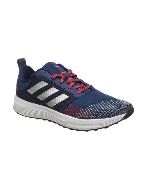 blue fabric lace up sport shoes - 16664129 - Very Small Image - 1