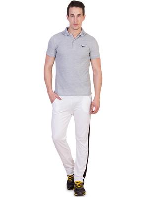 white side striped full length track pant - 16664677 - Standard Image - 4