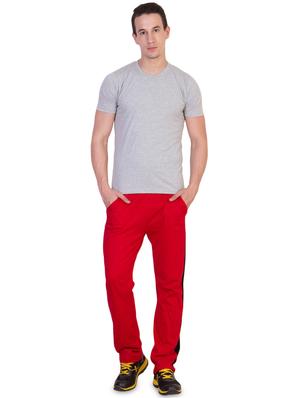 red side striped full length track pant - 16664680 - Standard Image - 4