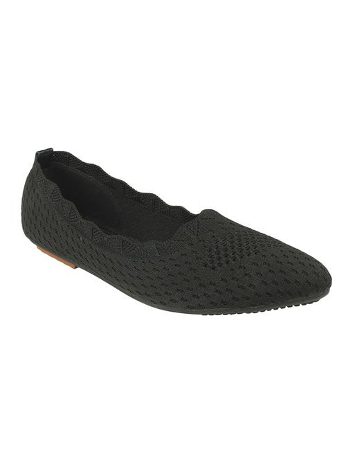 black slip on ballerinas - 16665773 - Standard Image - 1