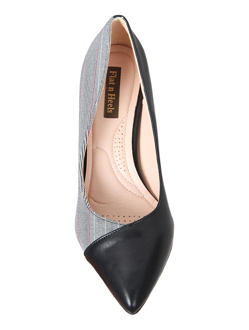 black slip on pumps - 16665796 - Zoom Image - 4