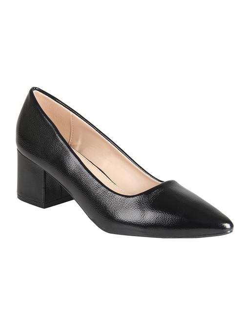 black slip on pumps - 16665810 - Standard Image - 1