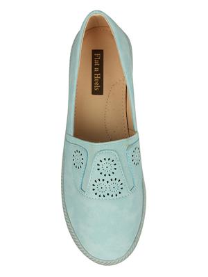 blue slip on casual shoes - 16665831 - Standard Image - 4