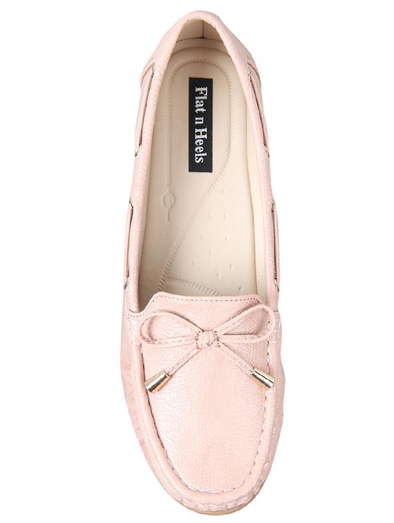 pink slip on loafers - 16665846 - Zoom Image - 4
