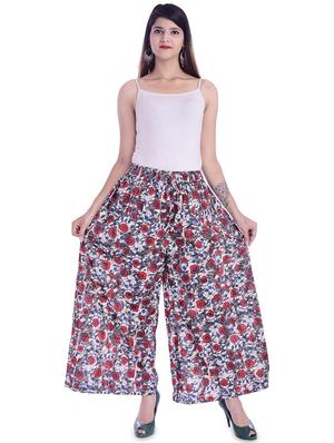 high rise floral palazzo - 16665927 - Standard Image - 4