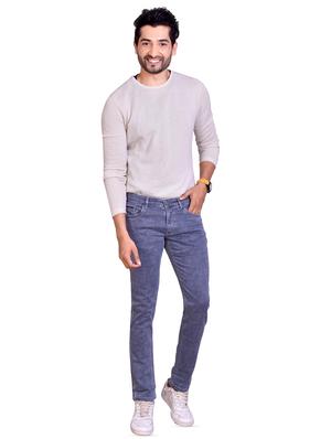 blue light washed denim jeans - 16666199 - Standard Image - 4