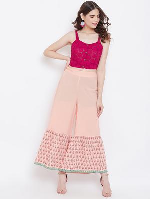floral printed sharara - 16667012 - Standard Image - 4