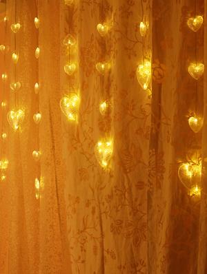 heart n heart golden light - 16667705 - Standard Image - 4