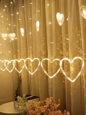 golden big hearts light - 16667708 - Standard Image - 4