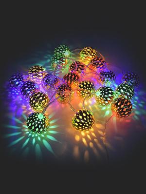 disco ball colourful golden lights - 16667732 - Standard Image - 4