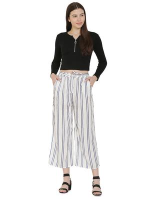 tie front striped palazzo - 16668275 - Standard Image - 4
