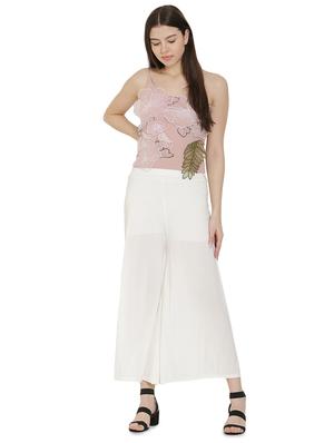 high rise solid palazzo - 16668298 - Standard Image - 4