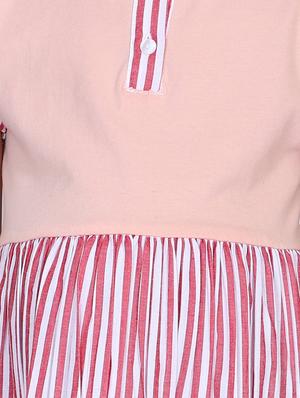 red cotton frock - 16668518 - Standard Image - 4