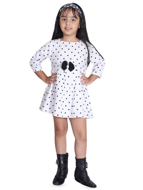 white cotton frock - 16668549 - Standard Image - 1