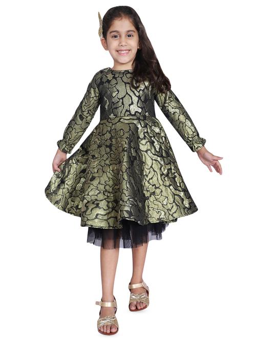 black cotton frock - 16668550 - Standard Image - 1