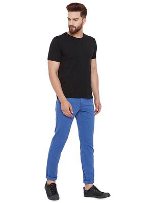 blue plain denim jeans - 16669003 - Standard Image - 4