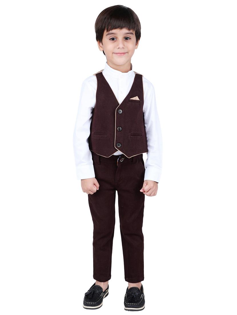 v neck pocket detail waistcoat - 16669390 - Zoom Image - 4