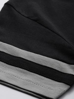 crew neck color block tee - 16670199 - Standard Image - 4