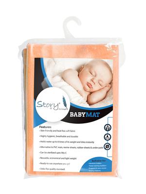 orange 1 pcs medium baby mat - 16670260 - Standard Image - 7