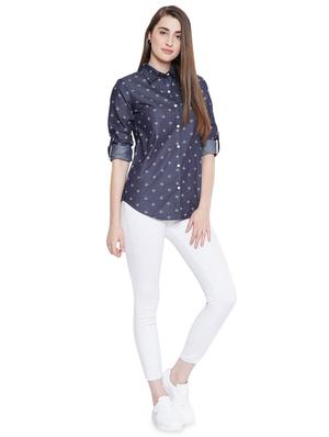 long sleeved printed shirt - 16670608 - Standard Image - 4