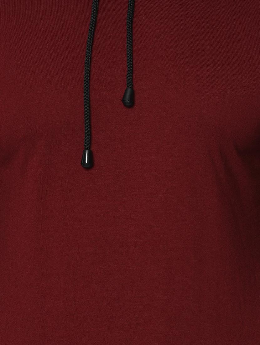 red solid taped t-shirt - 16671500 - Zoom Image - 4