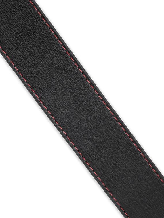 black leatherette belt - 16671790 - Zoom Image - 4