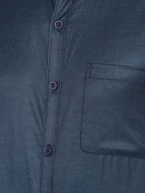 green self design casual shirt - 16672643 - Standard Image - 4
