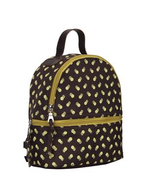 brown cotton polyester blend fashion backpack - 16672778 - Standard Image - 4