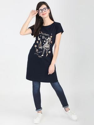round neck graphic tee - 16672804 - Standard Image - 4