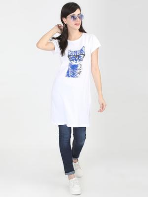 round neck graphic tee - 16672808 - Standard Image - 4