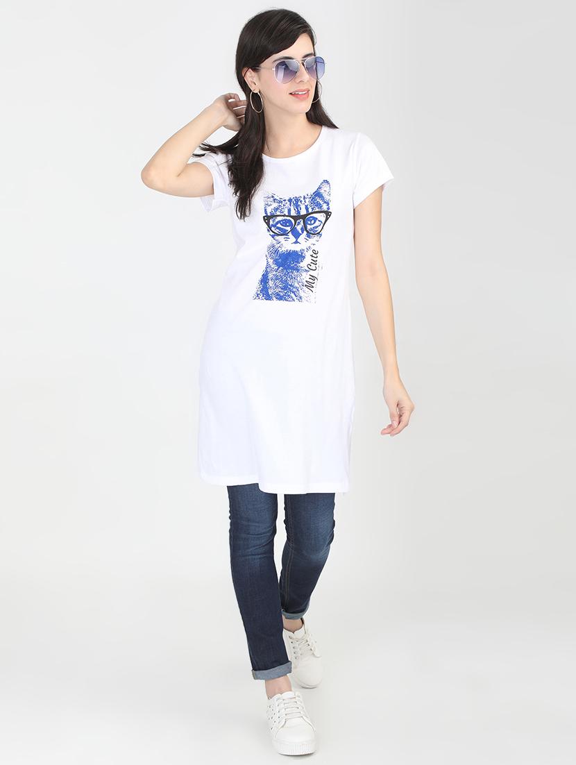 round neck graphic tee - 16672808 - Zoom Image - 4