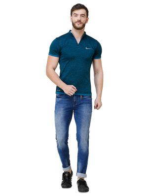blue light washed jeans - 16672937 - Standard Image - 4