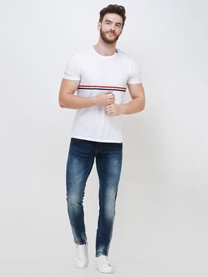 blue heavy washed jeans - 16672941 - Standard Image - 4