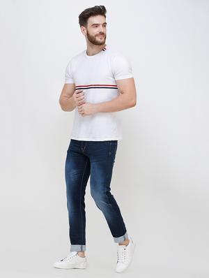 blue light washed jeans - 16672942 - Standard Image - 4