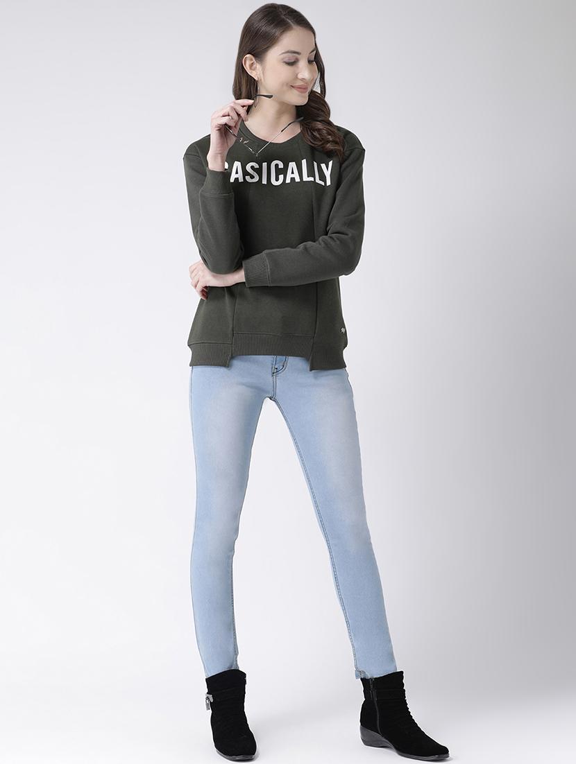 crew neck quirky print sweatshirt - 16673238 - Zoom Image - 4