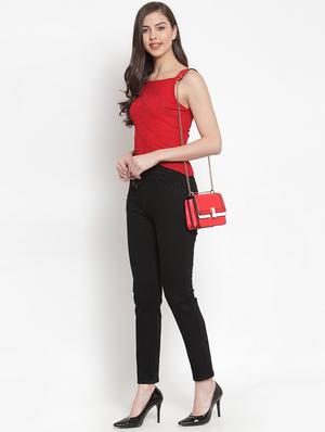 high rise stone solid jeans - 16673380 - Standard Image - 4